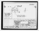Manufacturer's drawing for Beechcraft AT-10 Wichita - Private. Drawing number 104185