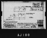 Manufacturer's drawing for North American Aviation B-25 Mitchell Bomber. Drawing number 108-53244