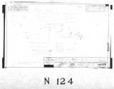 Manufacturer's drawing for Lockheed Corporation P-38 Lightning. Drawing number 197872