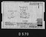 Manufacturer's drawing for North American Aviation B-25 Mitchell Bomber. Drawing number 62a-11594