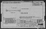 Manufacturer's drawing for North American Aviation B-25 Mitchell Bomber. Drawing number 98-588146
