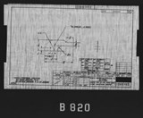Manufacturer's drawing for North American Aviation B-25 Mitchell Bomber. Drawing number 108-61463