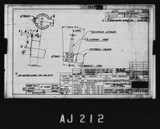 Manufacturer's drawing for North American Aviation B-25 Mitchell Bomber. Drawing number 108-537587