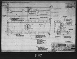 Manufacturer's drawing for North American Aviation B-25 Mitchell Bomber. Drawing number 98-522152