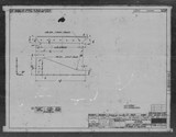 Manufacturer's drawing for North American Aviation B-25 Mitchell Bomber. Drawing number 108-123366