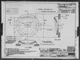Manufacturer's drawing for North American Aviation B-25 Mitchell Bomber. Drawing number 98-733101