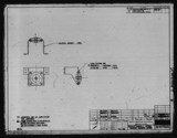 Manufacturer's drawing for North American Aviation B-25 Mitchell Bomber. Drawing number 98-517056