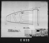 Manufacturer's drawing for Douglas Aircraft Company C-47 Skytrain. Drawing number 4114993