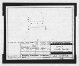 Manufacturer's drawing for Boeing Aircraft Corporation B-17 Flying Fortress. Drawing number 41-9873