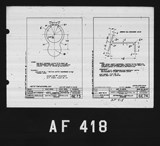 Manufacturer's drawing for North American Aviation B-25 Mitchell Bomber. Drawing number 6e73