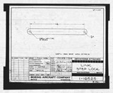 Manufacturer's drawing for Boeing Aircraft Corporation B-17 Flying Fortress. Drawing number 1-16525