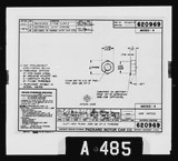 Manufacturer's drawing for Packard Packard Merlin V-1650. Drawing number 620969
