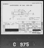 Manufacturer's drawing for Boeing Aircraft Corporation B-17 Flying Fortress. Drawing number 21-9054
