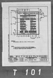 Manufacturer's drawing for North American Aviation T-28 Trojan. Drawing number 1d133