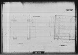Manufacturer's drawing for North American Aviation B-25 Mitchell Bomber. Drawing number 98-531503