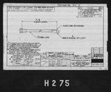 Manufacturer's drawing for North American Aviation B-25 Mitchell Bomber. Drawing number 98-588185
