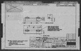 Manufacturer's drawing for North American Aviation B-25 Mitchell Bomber. Drawing number 98-53387
