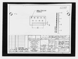 Manufacturer's drawing for Beechcraft AT-10 Wichita - Private. Drawing number 107197