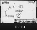 Manufacturer's drawing for Lockheed Corporation P-38 Lightning. Drawing number 196752