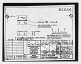 Manufacturer's drawing for Beechcraft AT-10 Wichita - Private. Drawing number 105226