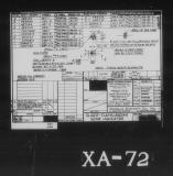 Manufacturer's drawing for Douglas Aircraft Company A-24 Banshee / SBD Dauntless. Drawing number 186166
