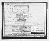 Manufacturer's drawing for Boeing Aircraft Corporation B-17 Flying Fortress. Drawing number 21-7463