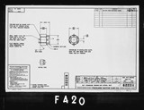Manufacturer's drawing for Packard Packard Merlin V-1650. Drawing number 622211