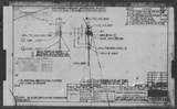 Manufacturer's drawing for North American Aviation B-25 Mitchell Bomber. Drawing number 98-53458