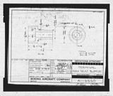 Manufacturer's drawing for Boeing Aircraft Corporation B-17 Flying Fortress. Drawing number 41-6550