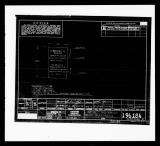 Manufacturer's drawing for Lockheed Corporation P-38 Lightning. Drawing number 196184