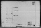 Manufacturer's drawing for North American Aviation B-25 Mitchell Bomber. Drawing number 98-53095