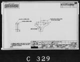 Manufacturer's drawing for Lockheed Corporation P-38 Lightning. Drawing number 197080