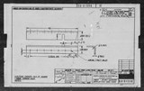 Manufacturer's drawing for North American Aviation B-25 Mitchell Bomber. Drawing number 98-61596