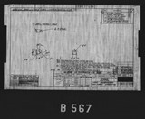 Manufacturer's drawing for North American Aviation B-25 Mitchell Bomber. Drawing number 108-537528