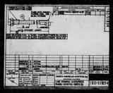 Manufacturer's drawing for North American Aviation P-51 Mustang. Drawing number 102-51834