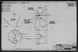 Manufacturer's drawing for North American Aviation B-25 Mitchell Bomber. Drawing number 98-53348