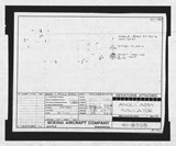 Manufacturer's drawing for Boeing Aircraft Corporation B-17 Flying Fortress. Drawing number 41-8358