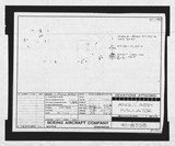 Manufacturer's drawing for Boeing Aircraft Corporation B-17 Flying Fortress. Drawing number 41-8358