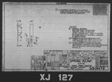 Manufacturer's drawing for Chance Vought F4U Corsair. Drawing number 19479