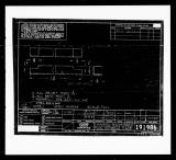 Manufacturer's drawing for Lockheed Corporation P-38 Lightning. Drawing number 191986