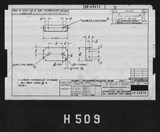 Manufacturer's drawing for North American Aviation B-25 Mitchell Bomber. Drawing number 98-62479