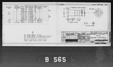Manufacturer's drawing for Boeing Aircraft Corporation B-17 Flying Fortress. Drawing number 1-21533