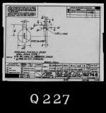 Manufacturer's drawing for Lockheed Corporation P-38 Lightning. Drawing number 192746