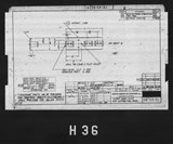 Manufacturer's drawing for North American Aviation B-25 Mitchell Bomber. Drawing number 98-54161