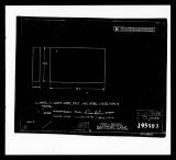 Manufacturer's drawing for Lockheed Corporation P-38 Lightning. Drawing number 195983