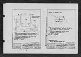 Manufacturer's drawing for North American Aviation B-25 Mitchell Bomber. Drawing number 2E33 2E34