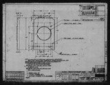 Manufacturer's drawing for North American Aviation B-25 Mitchell Bomber. Drawing number 98-71038