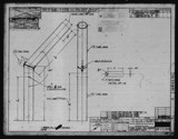 Manufacturer's drawing for North American Aviation B-25 Mitchell Bomber. Drawing number 98-531540