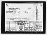 Manufacturer's drawing for Beechcraft AT-10 Wichita - Private. Drawing number 107115