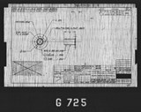 Manufacturer's drawing for North American Aviation B-25 Mitchell Bomber. Drawing number 98-531201